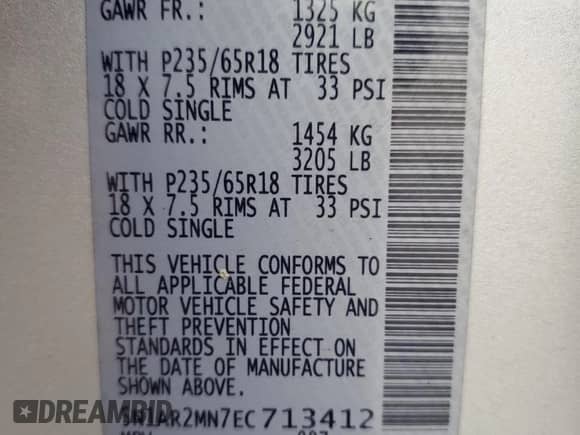 2014 Nissan Pathfinder S with VIN 5N1AR2MN7EC713412, listed as a Copart auction lot 80929645 with 83,756 mi miles and Salvage title. Bid and sale history available at DreamBid. Image 13.
