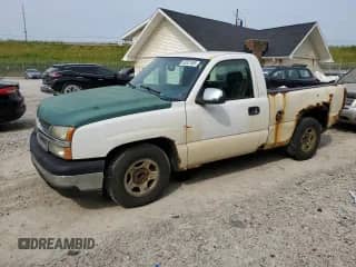 2004 Chevrolet Silverado 1500 Work Truck with VIN 1GCEC14V34Z163591, listed as a Copart auction lot 63927465 with 312,022 mi miles and Clean title. Bid and sale history available at DreamBid. Image 1.