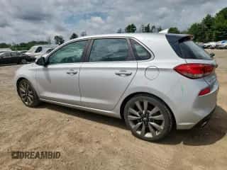 2018 Hyundai Elantra Sport z VIN KMHH55LC3JU035774, wystawiony jako Copart lot #68412125 z przebiegiem 63 048 mil mil oraz Szkoda całkowita • Salvage title. Historia ofert i sprzedaży dostępna na DreamBid. Obrazek 2.