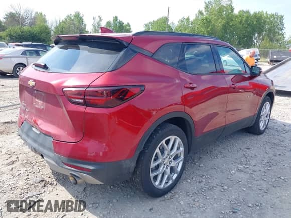 2023 Chevrolet Blazer LT с VIN 3GNKBJRSXPS161463, выставлен на аукционе IAAI как лот 43007000 с пробегом 34 620 миль миль и . История ставок и продаж доступна на DreamBid. Изображение 4.