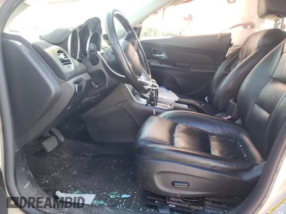 2012 Chevrolet Cruze 2LT with VIN 1G1PG5SC9C7142561, listed as a Copart auction lot 84400245 with 206,807 mi miles and Salvage title. Bid and sale history available at DreamBid. Image 7.