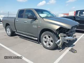 2013 Ram 1500 SLT z VIN 1C6RR7GT1DS576638, wystawiony jako IAAI lot #42538846 z przebiegiem 103 753 mil mil oraz . Historia ofert i sprzedaży dostępna na DreamBid. Obrazek 1.