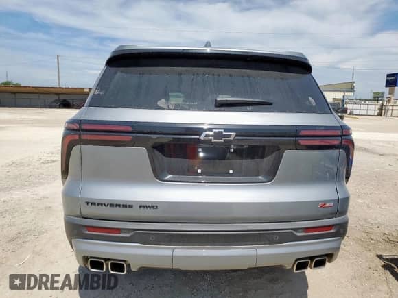 2024 Chevrolet Traverse AWD Z71 z VIN 1GNEVJKSXRJ215878, wystawiony jako Copart lot #65947845 z przebiegiem 4 668 mil mil oraz Szkoda całkowita • Salvage title. Historia ofert i sprzedaży dostępna na DreamBid. Obrazek 6.