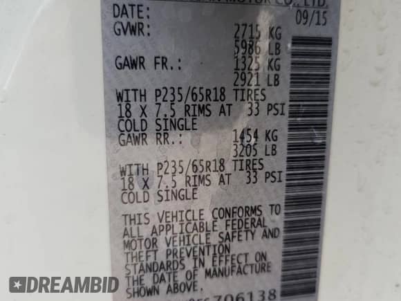 2015 Nissan Pathfinder S z VIN 5N1AR2MN9FC706138, wystawiony jako Copart lot #71506805 z przebiegiem 148 148 mil mil oraz Szkoda całkowita • Salvage title. Historia ofert i sprzedaży dostępna na DreamBid. Obrazek 13.