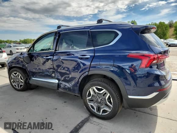2023 Hyundai Santa Fe Limited с VIN 5NMS4DAL9PH504621, выставлен на аукционе Copart как лот 80128635 с пробегом 32 392 миль миль и Списание • Salvage title. История ставок и продаж доступна на DreamBid. Изображение 2.