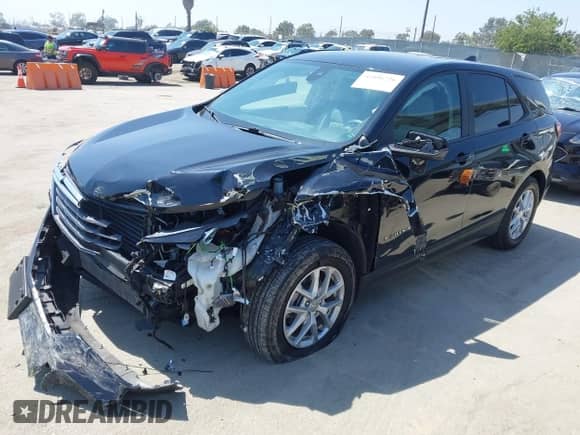 2023 Chevrolet Equinox LS с VIN 3GNAXFEG5PL134614, выставлен на аукционе IAAI как лот 42496726 с пробегом 69 013 миль миль и . История ставок и продаж доступна на DreamBid. Изображение 2.