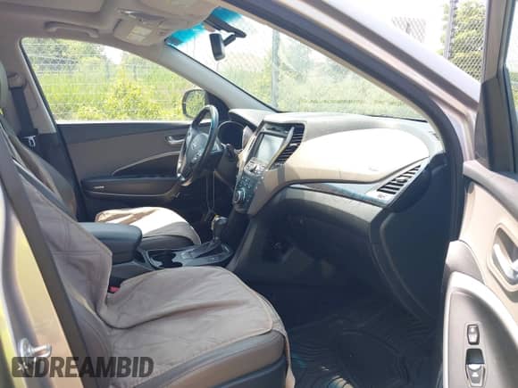 2016 Hyundai Santa Fe Limited with VIN KM8SRDHF5GU133771, listed as a IAAI auction lot 42858602 with 131,592 mi miles and . Bid and sale history available at DreamBid. Image 5.