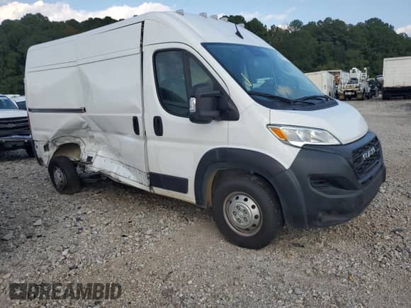 2023 Ram ProMaster Cargo z VIN 3C6LRVBG5PE568439, wystawiony jako Copart lot #69312235 z przebiegiem 80 384 mil mil oraz Szkoda całkowita • Salvage title. Historia ofert i sprzedaży dostępna na DreamBid. Obrazek 4.