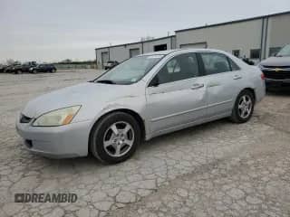 2005 Honda Accord with VIN JHMCN36565C017523, listed as a Copart auction lot 51471615 with 222,167 mi miles and Salvage title. Bid and sale history available at DreamBid. Image 1.