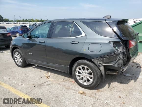 2019 Chevrolet Equinox LT with VIN 3GNAXUEV8KS681698, listed as a Copart auction lot 81010225 with 113,105 mi miles and Salvage title. Bid and sale history available at DreamBid. Image 2.