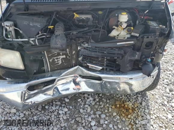 2003 Dodge RAM with VIN 2D6WB11X63K516527, listed as a Copart auction lot 54922925 with 45,437 mi miles and Salvage title. Bid and sale history available at DreamBid. Image 12.