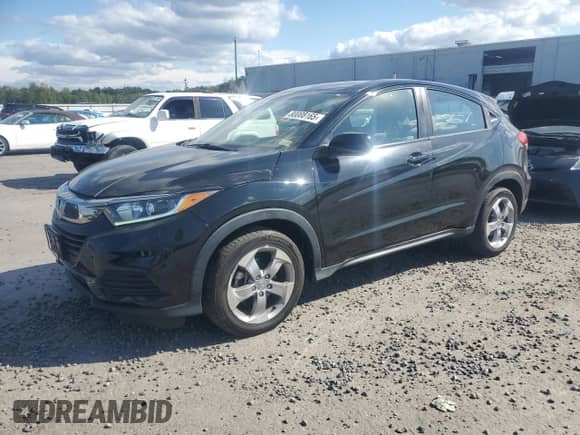 2021 Honda HR-V LX with VIN 3CZRU6H3XMM753514, listed as a Copart auction lot 80008165 with 69,035 mi miles and Salvage title. Bid and sale history available at DreamBid. Image 1.
