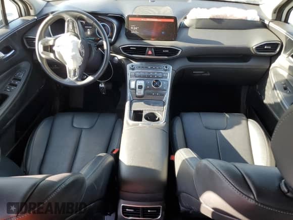 2023 Hyundai Santa Fe SEL with VIN 5NMS3DAJ4PH626739, listed as a Copart auction lot 71228155 with 34,076 mi miles and Salvage title. Bid and sale history available at DreamBid. Image 8.