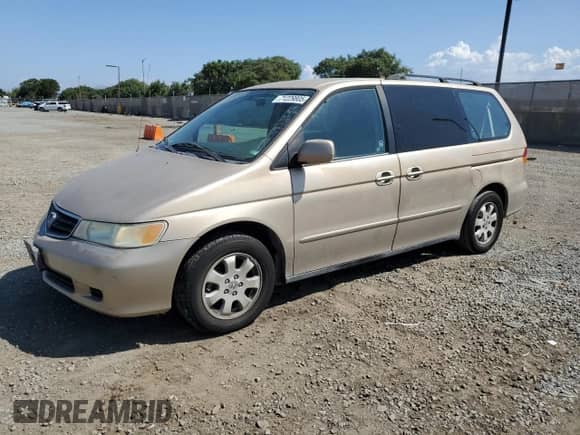 2002 Honda Odyssey EX z VIN 2HKRL18682H549304, wystawiony jako Copart lot #71229805 z przebiegiem 192 150 mil mil oraz Szkoda całkowita • Salvage title. Historia ofert i sprzedaży dostępna na DreamBid. Obrazek 1.