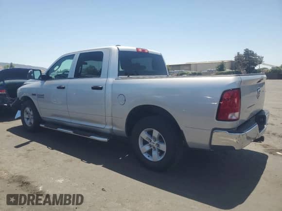 2018 Ram 1500 Tradesman z VIN 1C6RR6KM8JS290873, wystawiony jako Copart lot #63148965 z przebiegiem 97 900 mil mil oraz Szkoda całkowita • Salvage title. Historia ofert i sprzedaży dostępna na DreamBid. Obrazek 2.