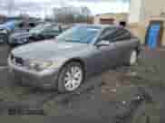 2004 BMW 7 Series 745i with VIN WBAGL63444DP71760, listed as a Copart auction lot 82377444 with 289,762 mi miles and Salvage title. Bid and sale history available at DreamBid. Image 1.