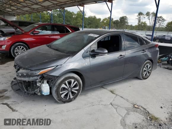 2019 Toyota Prius Plus with VIN JTDKARFP5K3105911, listed as a Copart auction lot 80799525 with 97,914 mi miles and Salvage title. Bid and sale history available at DreamBid. Image 1.
