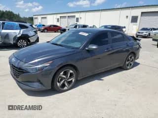 2023 Hyundai Elantra SEL with VIN 5NPLS4AG1PH092274, listed as a Copart auction lot 69908185 with 103,827 mi miles and Salvage title. Bid and sale history available at DreamBid. Image 1.