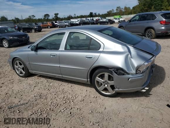 2006 Volvo S60 2.5L Turbo R с VIN YV1RH527362550744, выставлен на аукционе Copart как лот 80820915 с пробегом 86 150 миль миль и Списание • Salvage title. История ставок и продаж доступна на DreamBid. Изображение 2.