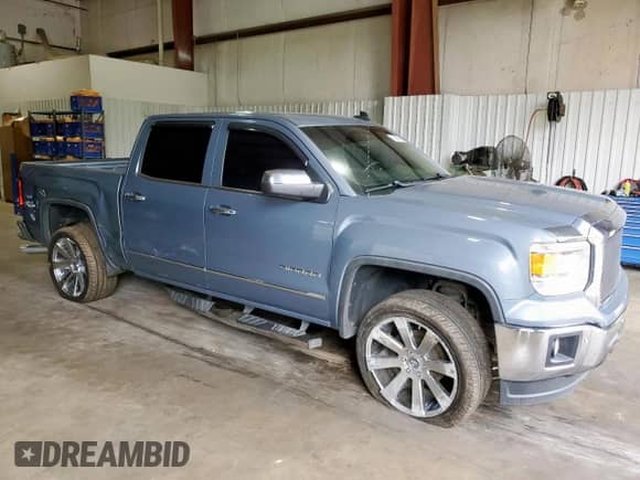 2015 GMC Sierra 1500 SLT z VIN 3GTP1VEC6FG359501, wystawiony jako Copart lot #85294575 z przebiegiem 150 126 mil mil oraz Szkoda całkowita • Salvage title. Historia ofert i sprzedaży dostępna na DreamBid. Obrazek 4.