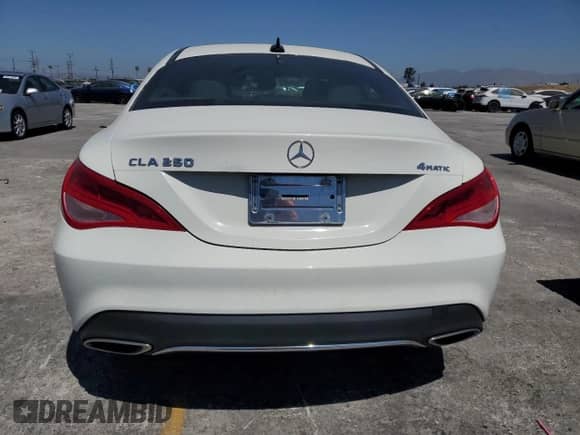 2017 Mercedes-Benz CLA 250 with VIN WDDSJ4GBXHN423967, listed as a Copart auction lot 67132135 with Not provided miles and Salvage title. Bid and sale history available at DreamBid. Image 6.