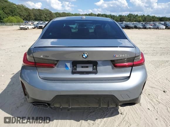 2025 BMW 3 Series M340i xDrive с VIN 3MW69FT07S8F25710, выставлен на аукционе Copart как лот 69767755 с пробегом Не указан миль и Списание • Salvage title. История ставок и продаж доступна на DreamBid. Изображение 6.