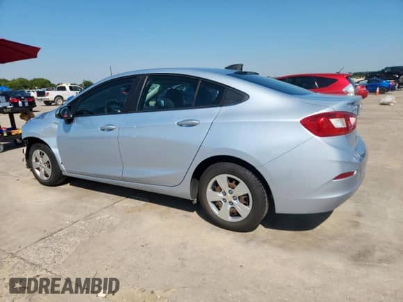2017 Chevrolet Cruze LS with VIN 3G1BC5SM5HS564043, listed as a Copart auction lot 71889515 with 27,365 mi miles and Clean title. Bid and sale history available at DreamBid. Image 2.