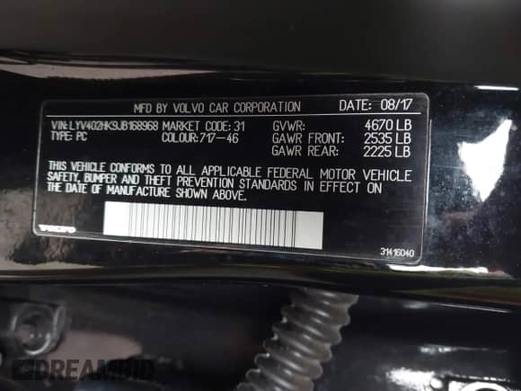 2018 Volvo S60 Inscription с VIN LYV402HK9JB168968, выставлен на аукционе IAAI как лот 42624541 с пробегом 69 241 миль миль и . История ставок и продаж доступна на DreamBid. Изображение 9.