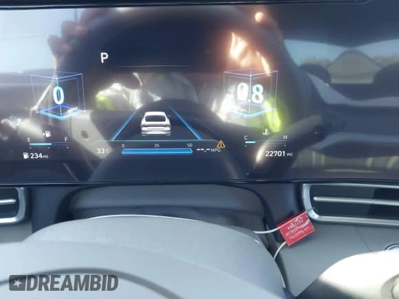 2023 Hyundai Elantra SEL with VIN KMHLS4AG7PU562924, listed as a IAAI auction lot 43185092 with 22,701 mi miles and . Bid and sale history available at DreamBid. Image 7.