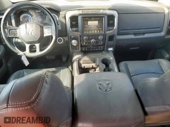 2017 Ram 1500 Night with VIN 1C6RR7MT9HS726828, listed as a Copart auction lot 80216585 with 146,701 mi miles and Salvage title. Bid and sale history available at DreamBid. Image 8.