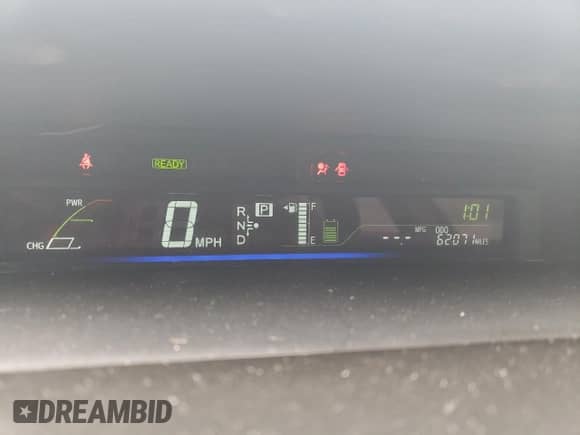 2016 Toyota Prius Two z VIN JTDZN3EU3GJ043712, wystawiony jako Copart lot #63869995 z przebiegiem 62 071 mil mil oraz Szkoda całkowita • Salvage title. Historia ofert i sprzedaży dostępna na DreamBid. Obrazek 9.