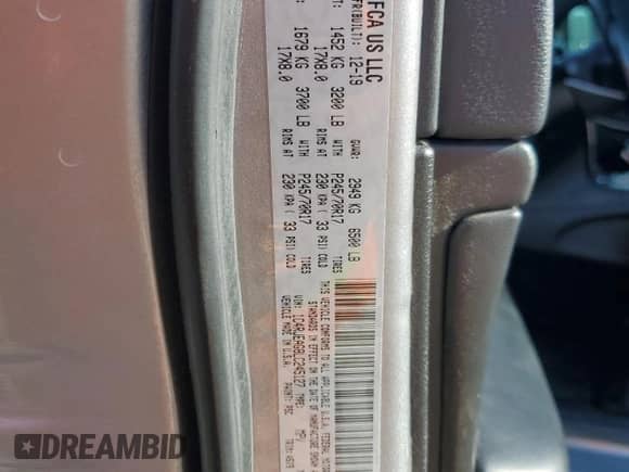 2020 Jeep Grand Cherokee Laredo E with VIN 1C4RJEAG8LC245127, listed as a Copart auction lot 63401005 with 149,043 mi miles and Salvage title. Bid and sale history available at DreamBid. Image 14.