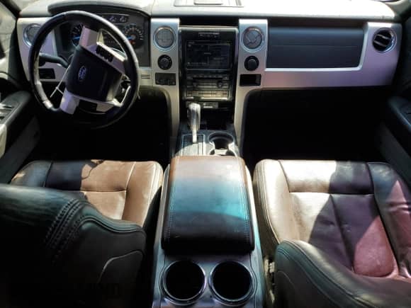 2012 Ford F-150 Lariat with VIN 1FTFW1E64CFA97250, listed as a Copart auction lot 54375405 with 219,093 mi miles and Salvage title. Bid and sale history available at DreamBid. Image 8.