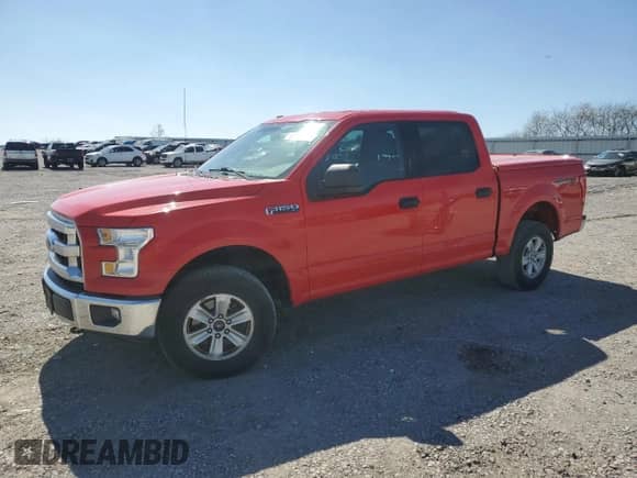 2017 Ford F-150 XLT with VIN 1FTEW1EF2HKD63911, listed as a Copart auction lot 81651315 with 168,410 mi miles and Salvage title. Bid and sale history available at DreamBid. Image 1.
