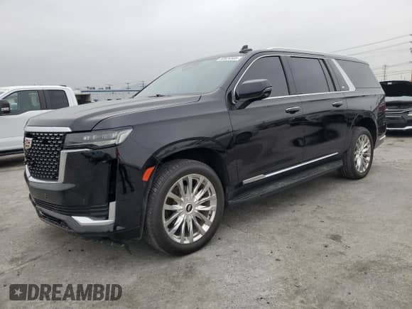 2021 Cadillac Escalade ESV Premium Luxury с VIN 1GYS4KKL6MR408479, выставлен на аукционе Copart как лот 50826505 с пробегом 162 001 миль миль и Списание • Salvage title. История ставок и продаж доступна на DreamBid. Изображение 1.