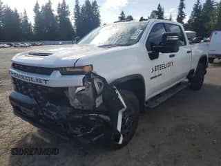 2021 Chevrolet Silverado 2500HD Custom с VIN 1GC4YME75MF126042, выставлен на аукционе Copart как лот 61582265 с пробегом 111 752 миль миль и Списание • Salvage title. История ставок и продаж доступна на DreamBid. Изображение 1.