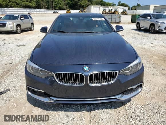 2019 BMW 4 Series 430i with VIN WBA4W3C54KAF93481, listed as a Copart auction lot 80617285 with 97,584 mi miles and Clean title. Bid and sale history available at DreamBid. Image 5.