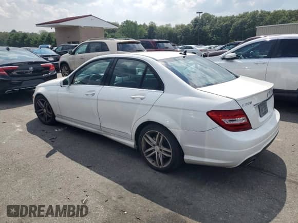2014 Mercedes-Benz C 300 Sport with VIN WDDGF8AB7EA931775, listed as a Copart auction lot 65038065 with 222,995 mi miles and Salvage title. Bid and sale history available at DreamBid. Image 2.