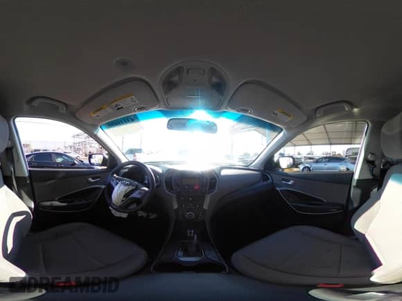 2016 Hyundai Santa Fe with VIN 5XYZT3LB6GG334051, listed as a IAAI auction lot 43110895 with 129,029 mi miles and . Bid and sale history available at DreamBid. Image 19.