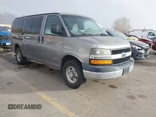 2006 Chevrolet Express Passenger с VIN 1GAHG35U361272274, выставлен на аукционе IAAI как лот 41507260 с пробегом 166 628 миль миль и . История ставок и продаж доступна на DreamBid. Изображение 1.
