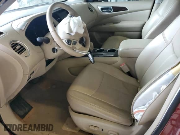 2013 Nissan Pathfinder Platinum с VIN 5N1AR2MNXDC645802, выставлен на аукционе Copart как лот 70888255 с пробегом Не указан миль и Списание • Salvage title. История ставок и продаж доступна на DreamBid. Изображение 7.