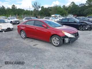 2011 Hyundai Sonata GLS with VIN 5NPEB4AC1BH019775, listed as a IAAI auction lot 43281535 with 150,000 mi miles and . Bid and sale history available at DreamBid. Image 1.