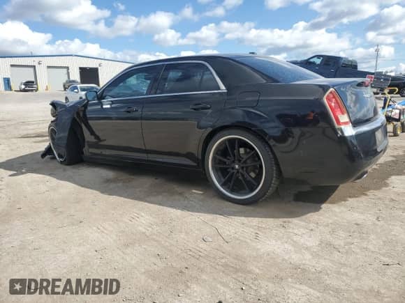 2012 Chrysler 300 with VIN 2C3CCAAGXCH176113, listed as a Copart auction lot 81804825 with 122,140 mi miles and Salvage title. Bid and sale history available at DreamBid. Image 2.