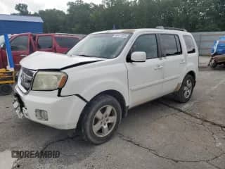 2011 Honda Pilot EX with VIN 5FNYF3H40BB039749, listed as a Copart auction lot 64477835 with 214,858 mi miles and Salvage title. Bid and sale history available at DreamBid. Image 1.