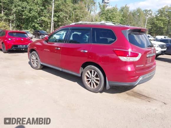 2013 Nissan Pathfinder SL with VIN 5N1AR2MM6DC631838, listed as a IAAI auction lot 43325393 with 151,226 mi miles and . Bid and sale history available at DreamBid. Image 3.