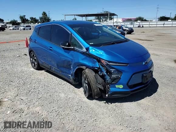 2022 Chevrolet Bolt EV 2LT with VIN 1G1FX6S01N4100381, listed as a Copart auction lot 72062295 with 49,364 mi miles and Salvage title. Bid and sale history available at DreamBid. Image 13.