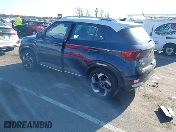 2021 Hyundai Venue Denim с VIN KMHRC8A3XMU109145, выставлен на аукционе IAAI как лот 41653217 с пробегом 66 299 миль миль и . История ставок и продаж доступна на DreamBid. Изображение 3.
