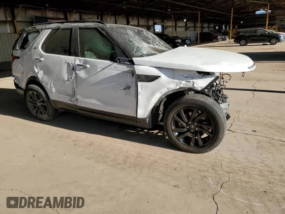 2018 Land Rover Discovery HSE with VIN SALRR2RK1JA074044, listed as a Copart auction lot 53356315 with Not provided miles and Salvage title. Bid and sale history available at DreamBid. Image 4.