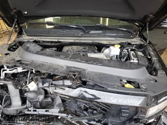 2023 Ram 1500 Big Horn z VIN 1C6SRFMT7PN547809, wystawiony jako Copart lot #56602305 z przebiegiem 17 978 mil mil oraz Szkoda całkowita • Salvage title. Historia ofert i sprzedaży dostępna na DreamBid. Obrazek 11.