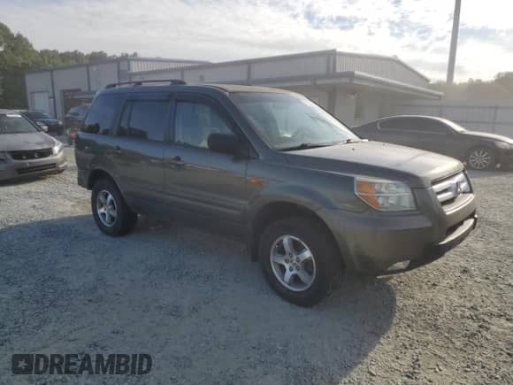 2006 Honda Pilot EX z VIN 5FNYF18446B017294, wystawiony jako Copart lot #80816485 z przebiegiem 201 547 mil mil oraz Szkoda całkowita • Salvage title. Historia ofert i sprzedaży dostępna na DreamBid. Obrazek 4.